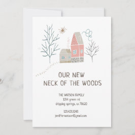 Pastel Woodland | Tarjeta de Invitación móvil