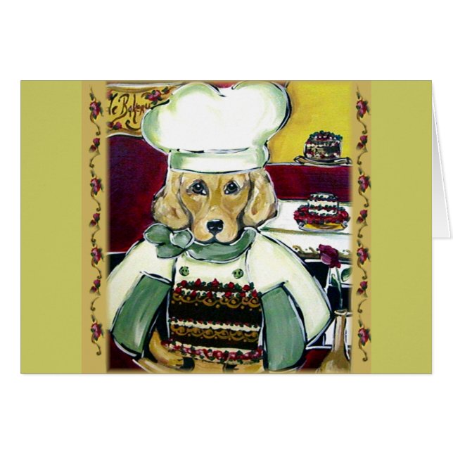 Pastelero Retriever Dorado (Anverso (Horizontal))