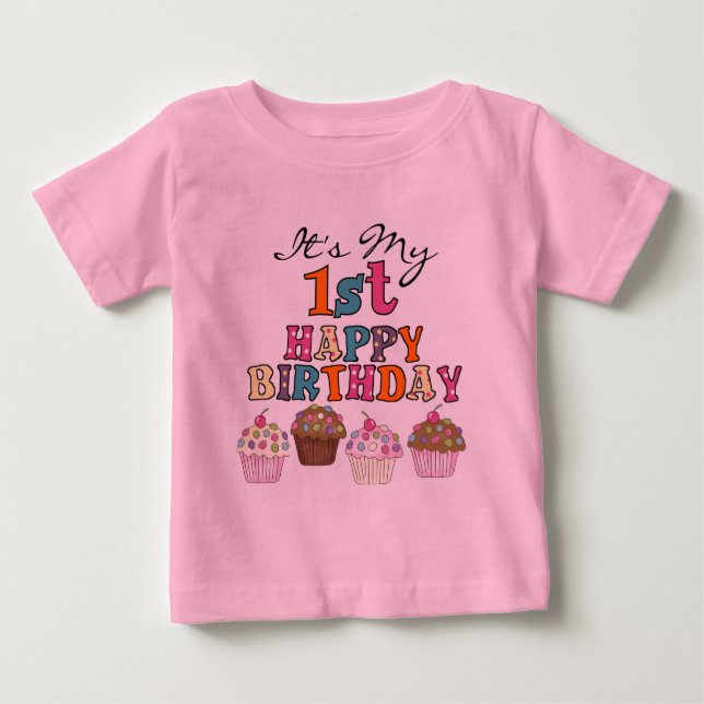 Pasteles de bonito camisetas de cumpleaños y regal (Anverso)