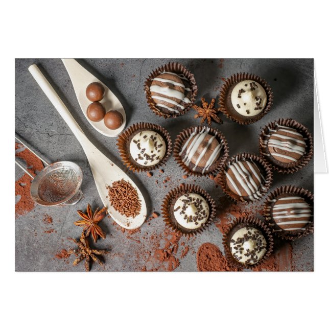 Pasteles de chocolate (Anverso (Horizontal))