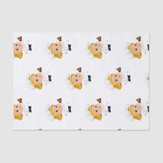 Pasteles de panadería de papel de tejidos (Anverso)