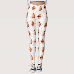 Pasteles dulces Personalizados Leggings