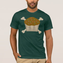 Pasteles hasta la camiseta de la muerte