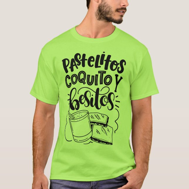 Pastelitos, Coquito, camiseta de y Besitos (cal) (Anverso)