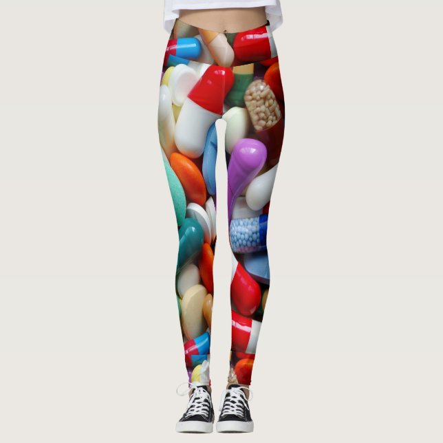 pastillas fármacos leggings (Anverso)