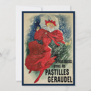 Pastillas para la tos Geraudel Vintage Art Nouveau