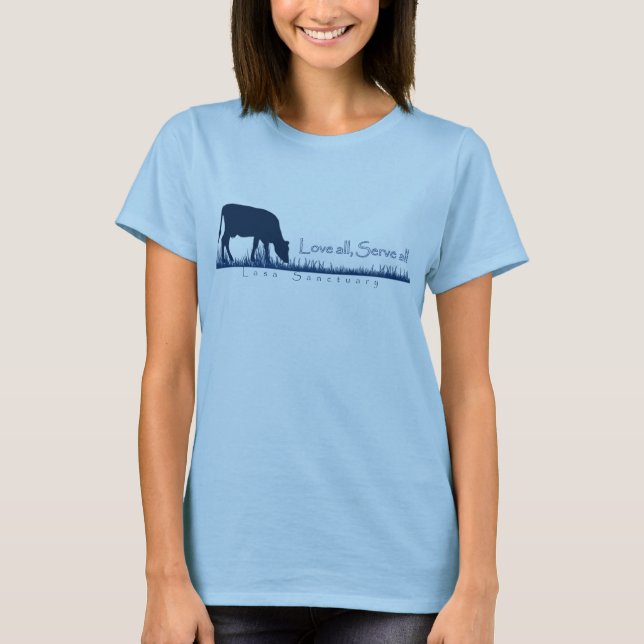 Pasto de la camiseta de Lasa de la vaca (Anverso)