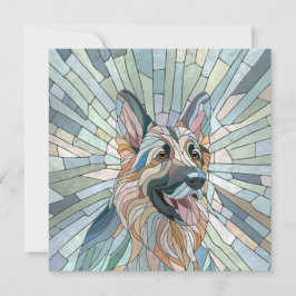 Pastor Alemán - Arte Mosaico