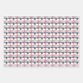 Pastor alemán Hojas de papel de 19" x 29".