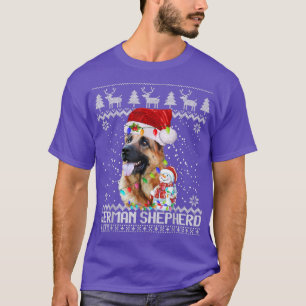 pastor alemán Ugly Navidades Sweaters