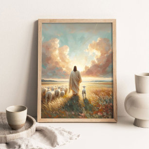 Pastor salva a uno, Arte Cristiano, Jesús Pastor