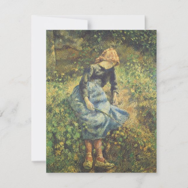 Pastores de Camille Pissarro, Bella Artes de la ép (Anverso)