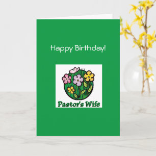 Pastores de Cumpleaños Mujer Tarjeta Cristiana BL