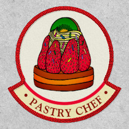 Pastry Chef Strawberry Cupcake Profesional