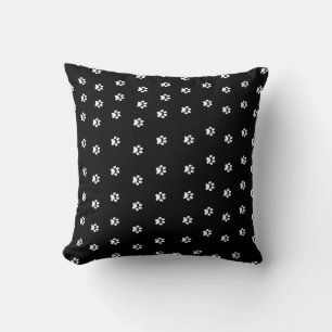 Pata con temática de perro almohada de lanzamiento