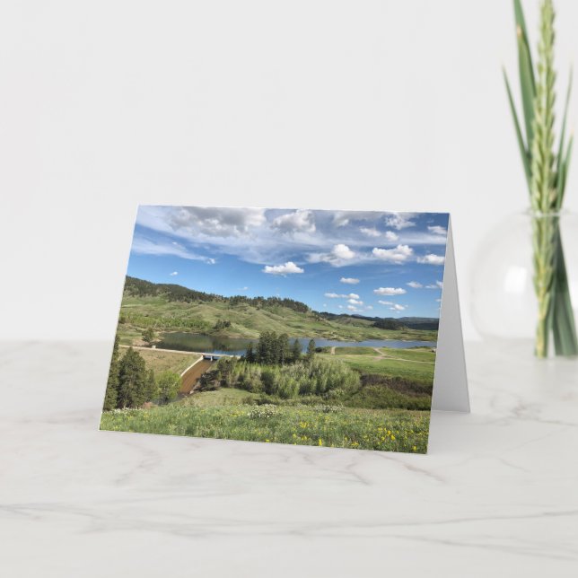 Pata de oso de la tarjeta Mtns (Anverso)