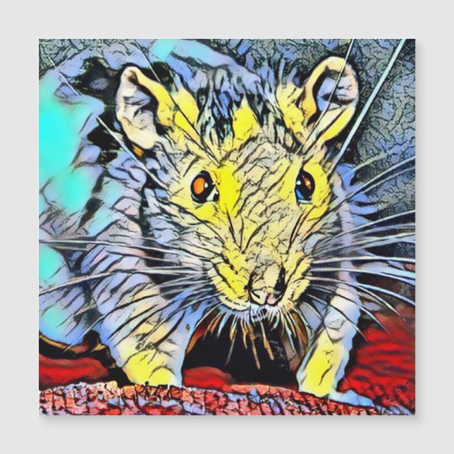 Patada de color - Rata (Anverso)