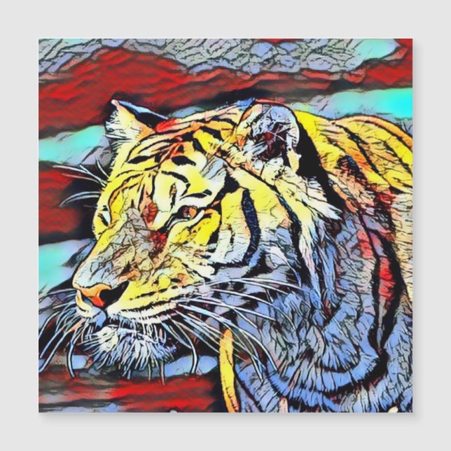 Patada de color - Tigre (Anverso)