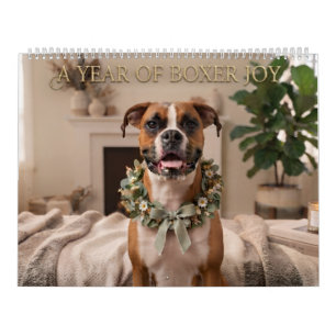 Patas de Boxer y Alegría: Un Calendario de un Año