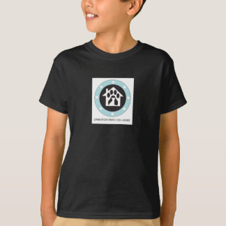 Patas de la operación para la camiseta del