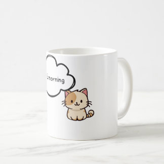 Patas & Relájate: Taza de Café con Gato Blanco y N