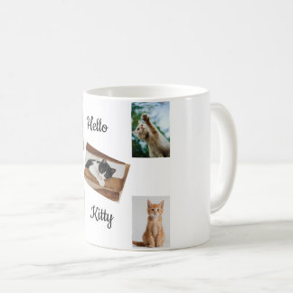 Patas & Relájate: Taza de café de gato blanco y ne
