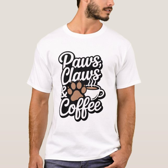 Patas y camiseta para café (Anverso)