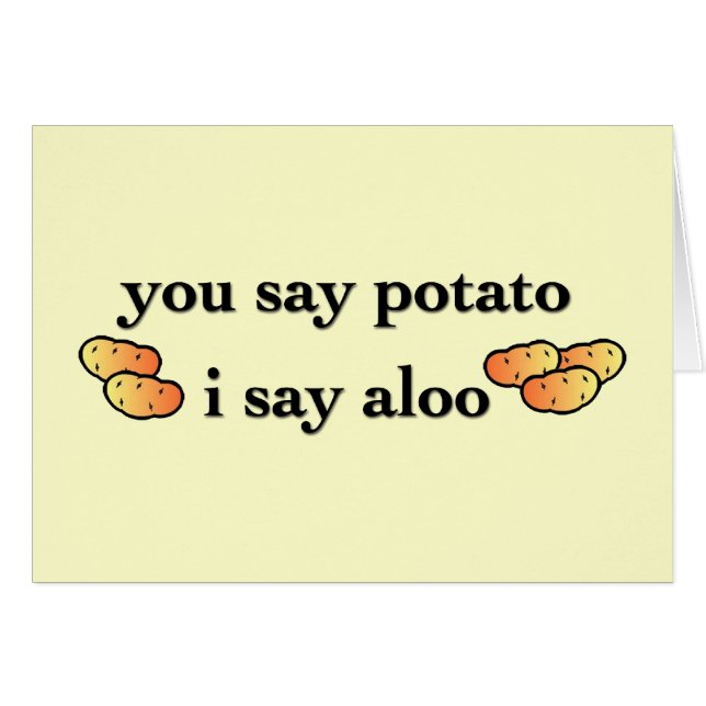 Patata Aloo (Anverso (Horizontal))