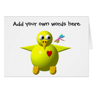 Patata corta con libélula