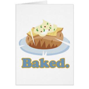Patata horneada con texto BAKED