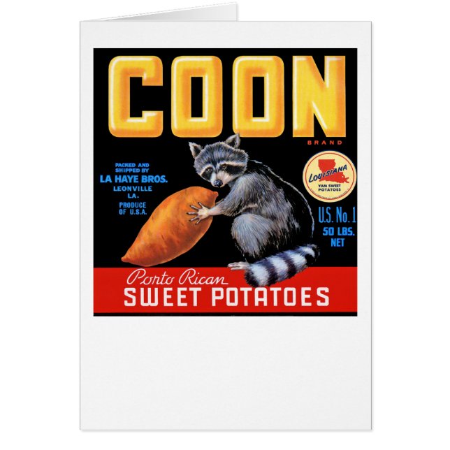 Patatas dulces de la marca Coon (Frente)