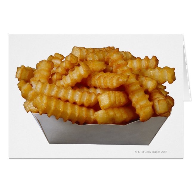 Patatas fritas cortadas por arrugas (Anverso (Horizontal))