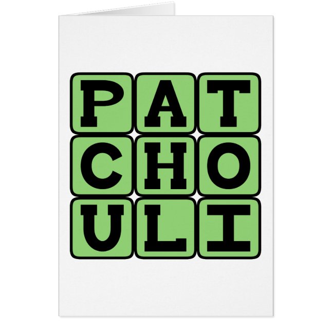 Patchouli, Aceite Hippie (Frente)