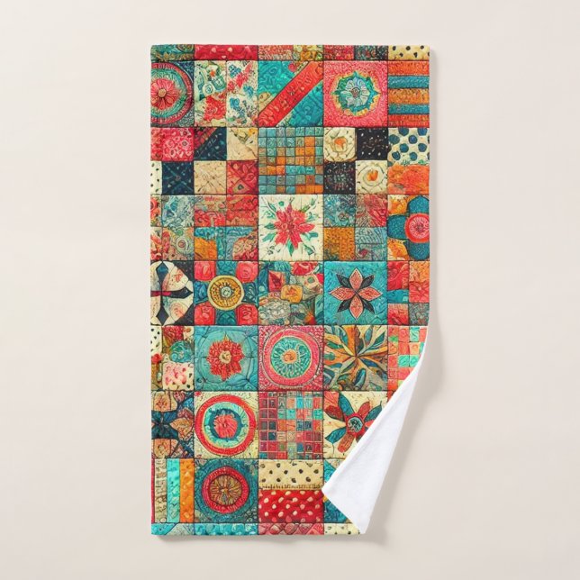 Patchwork (Toalla de mano)