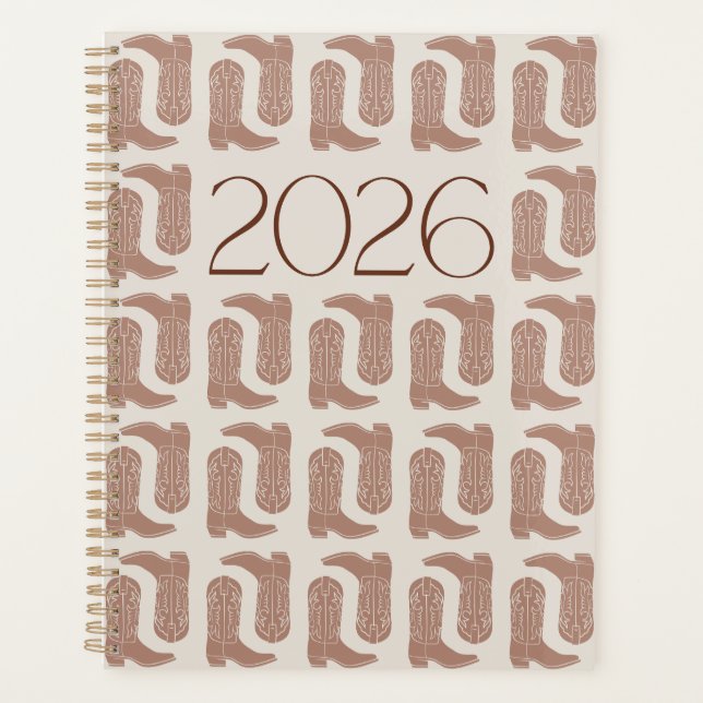 Patea Tus Botas - Planificador Occidental 2026 (Anverso)