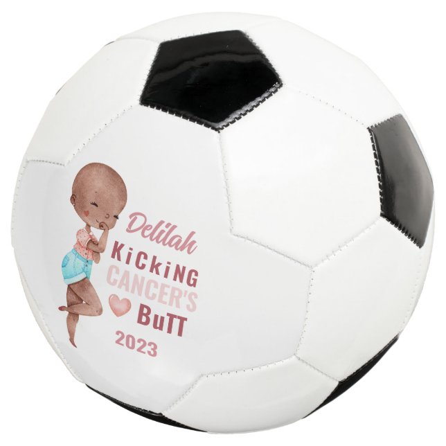 Patear la pelota de fútbol personalizada de Butt C (Tres cuartos)