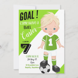 Patear la tarjeta de invitación de cumpleaños 1