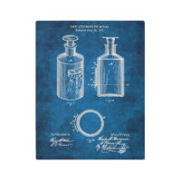 Patente de botellas de medicina para decoración de