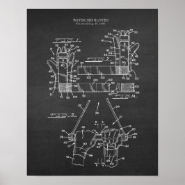 Patente de guantes de esquí acuático #2 Decoración