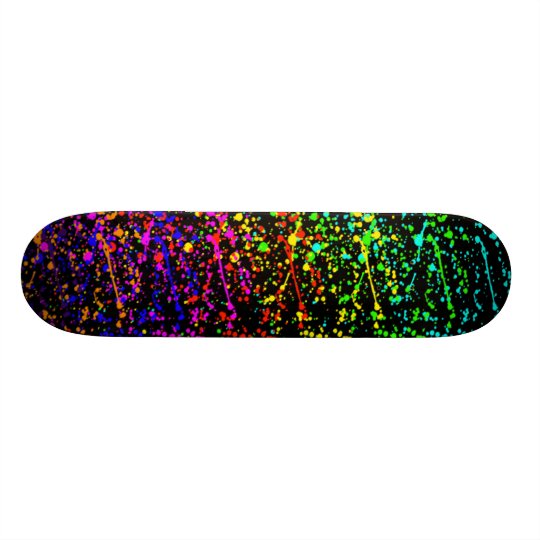Patin Personalizado Pinte la salpicadura