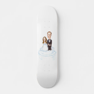 Patina con William y Kate Royal Skateboards
