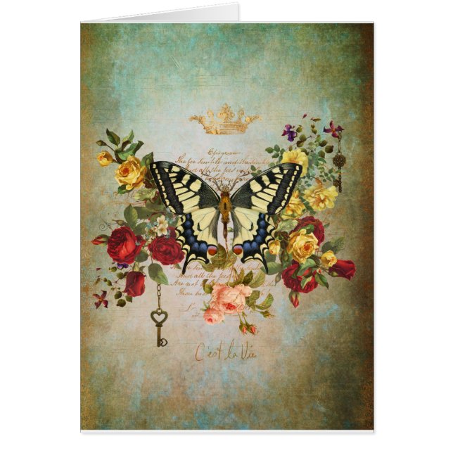 Pátina y mariposa (Frente)