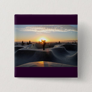 Patinador - Botón Cuadrado