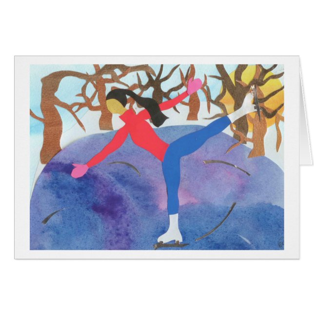 Patinador de hielo (Anverso (Horizontal))