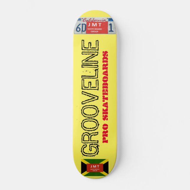 PATINADORES DE GROOVELINE / JMT US Skateboard (Anverso)