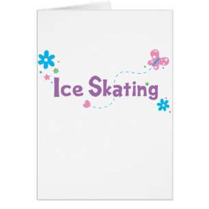 Patinaje de hielo del alboroto del jardín