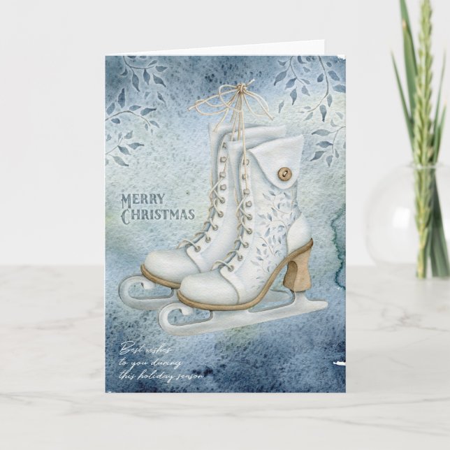 Patinaje de hielo del navidad (Anverso)