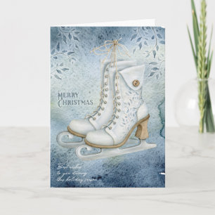 Patinaje de hielo del navidad