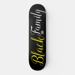 PATINAJE DE LA FAMILIA NEGRA / JMT SKATEBOARDS