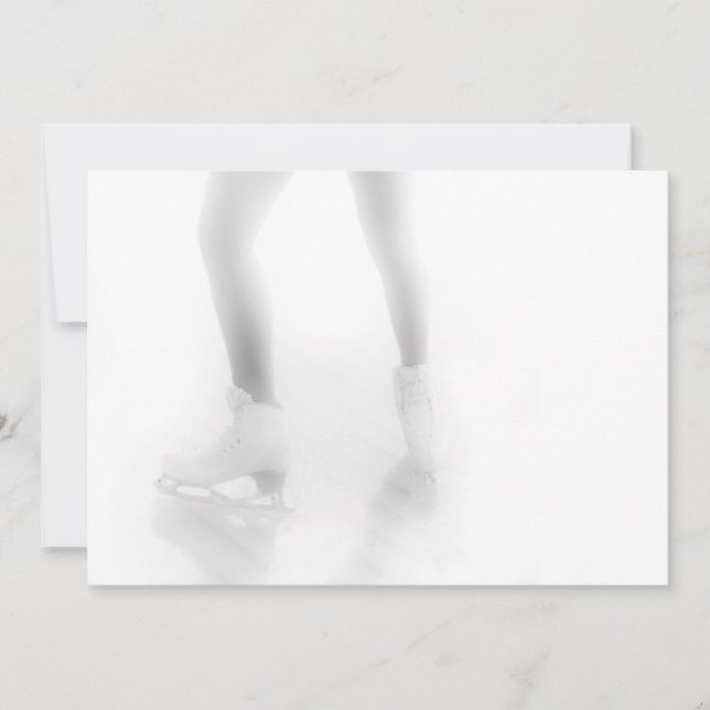 Patinaje sobre hielo (Anverso)